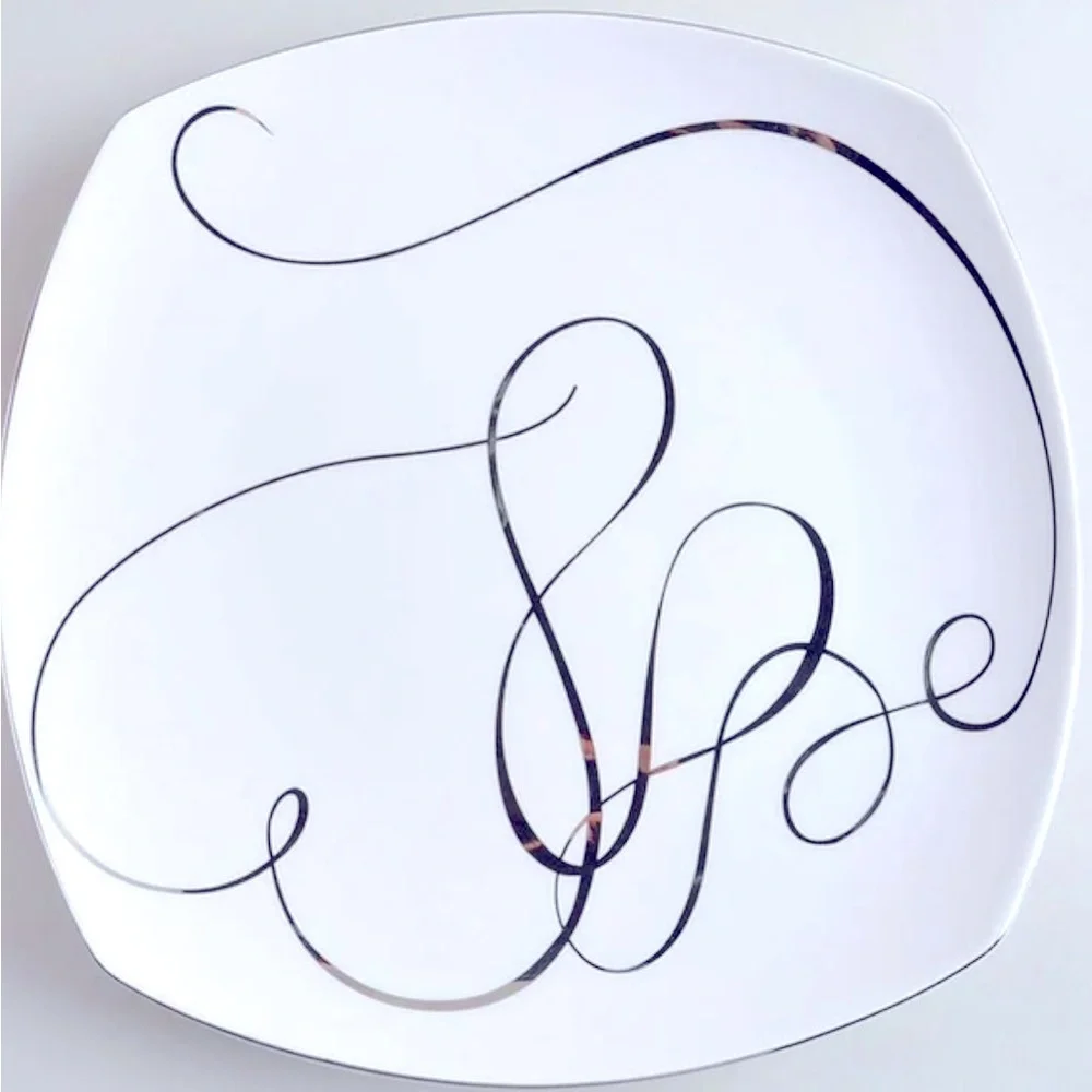 Mikasa Love Story 11.5” Square Platter